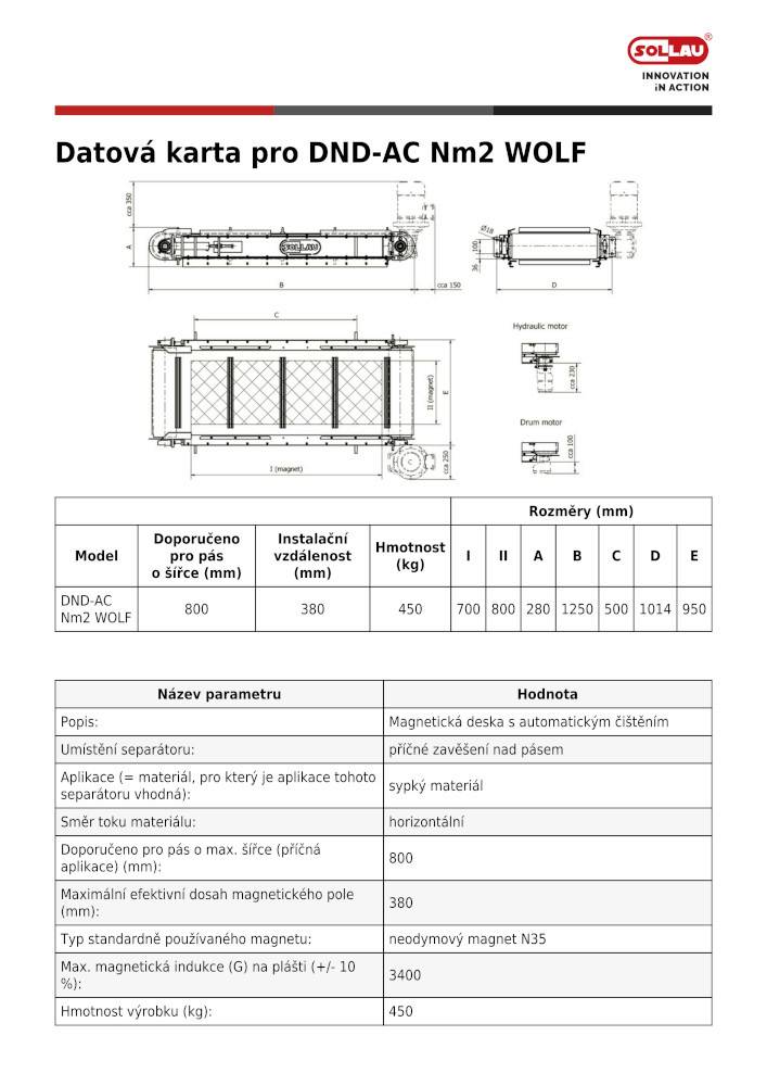 Placă magnetică cu curățare automată DND-AC M6 F PANTHER