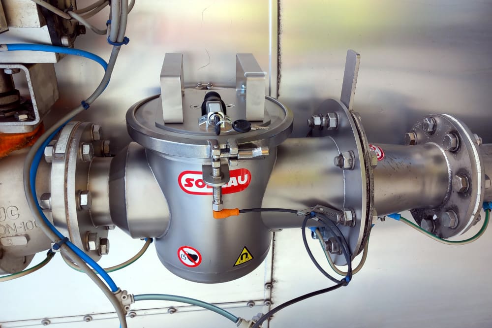 Separator magnetic de conductă MSP-S