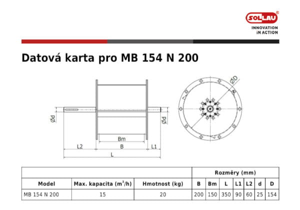 Tambur magnetic MB N