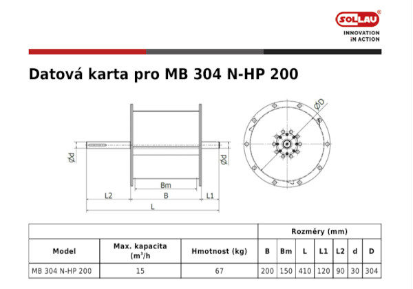 Tambur magnetic MB N-HP