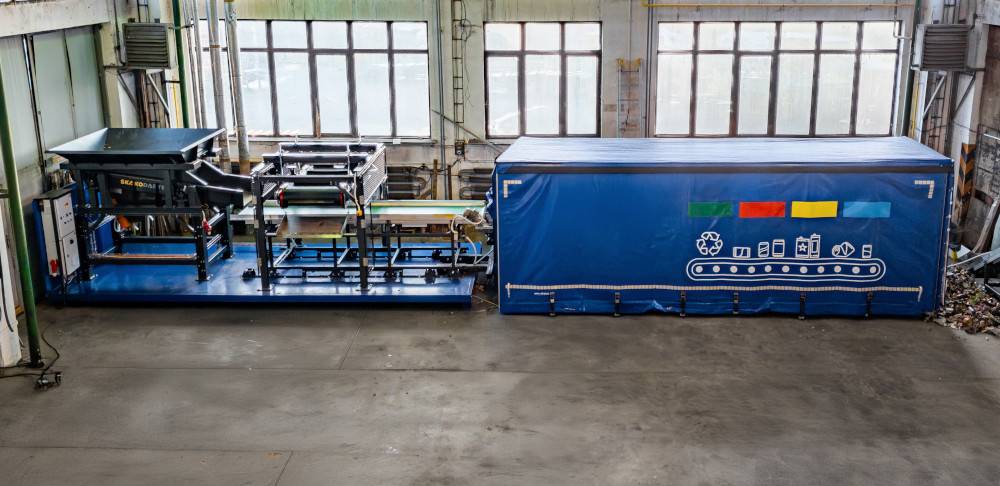 Linie mobilă de sortare