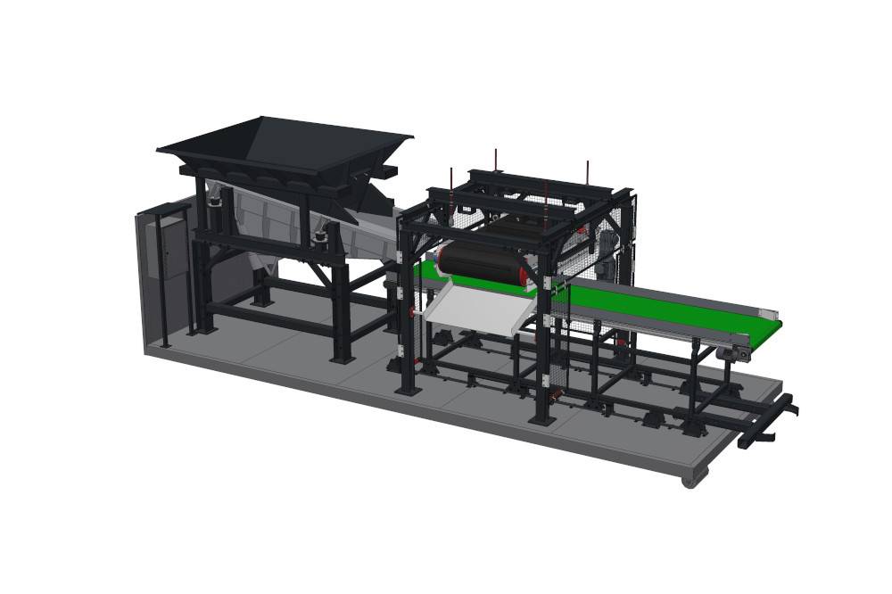 Linie mobilă de sortare - modulul 1