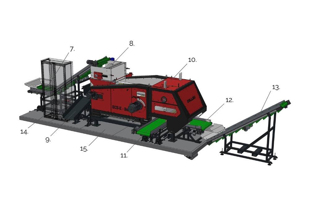 Linie mobilă de sortare – modulul 2