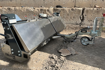 Matură magnetică MS 2000 FALCON – curățarea impurităților metalice în incinta fabricii de ciment