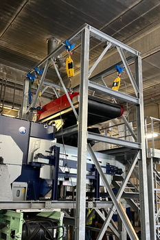Placă overband DND-AC Mx8 F BEAST – separarea metalelor la producția combustibilului alternativ solid SRF