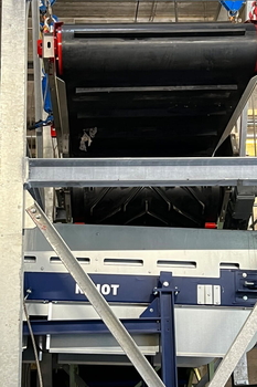 Placă overband DND-AC Mx8 F BEAST – separarea metalelor la producția combustibilului alternativ solid SRF