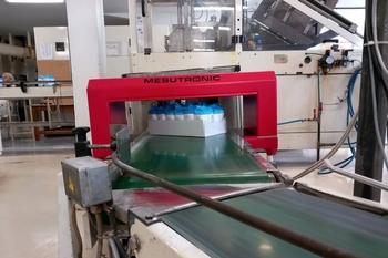 Detector de metale tunel METRON 05 D – controlul final într-o unitate alimentară