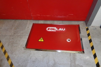 Covor magnetic MM – intrarea în zona de igienă a unei unități alimentare