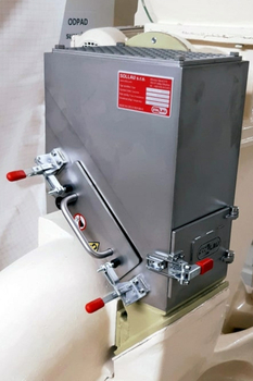 Magnet pentru jgheab MS-MC – separarea metalelor din condimente în industria alimentară