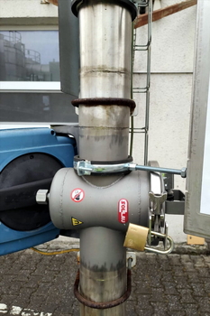 Separator magnetic pentru conducte MSP-S – transport pneumatic al făinii în producția de paste