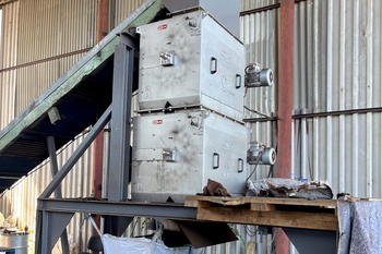 Tambur magnetic DMBZ – curățarea finală a fracției de fier la reciclarea metalelor