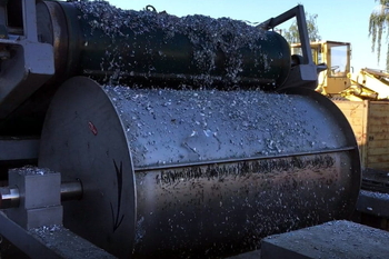 Tambur magnetic MB – curățarea finală a fracției de fier la reciclarea metalelor