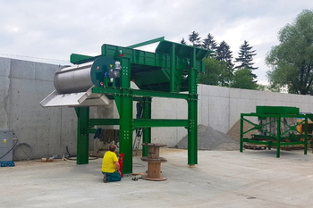 Tambur magnetic MB – curățarea finală a fracției de fier la reciclarea metalelor