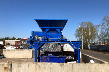 Tambur magnetic MB – curățarea finală a fracției de fier la reciclarea metalelor