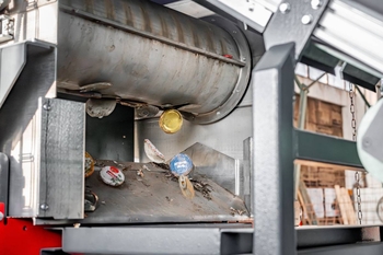 Tambur magnetic cu carcasă închisă MBZ 304 N 800 – separarea metalelor din combustibil alternativ RDF