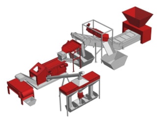 Linii reciclare & sortare