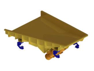 Alimentator distribuitor cu vibrații