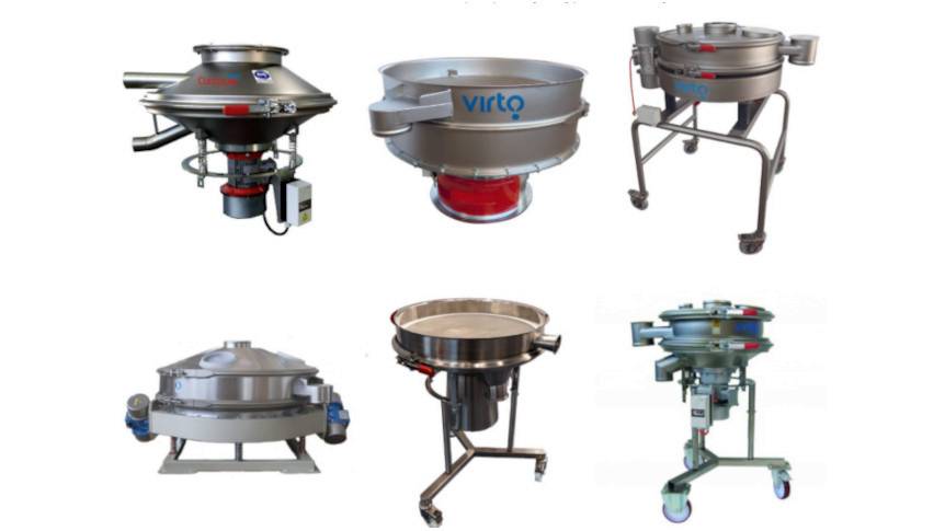 Site vibratoare C-line pentru pulberi și lichide