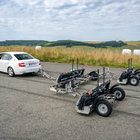 Măturătorile magnetice tractabile MS 6000 FALCON pentru aeroporturi și zone mari 