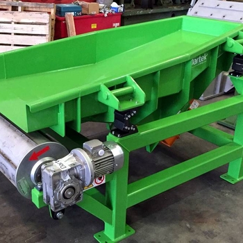 Alimentator distribuitor cu vibrații