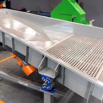 Alimentator distribuitor cu vibrații