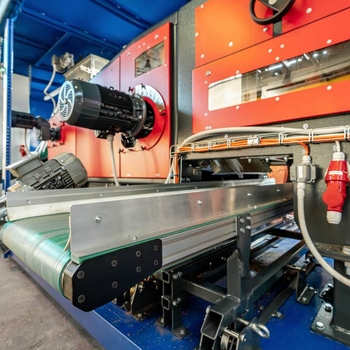 Linie de sortare mobilă