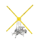 Semnal luminos în cruce, mobil, FIREFLY 6 pentru semnalizarea închiderii pistei aeroportului