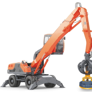 Electromagnet pentru fier vechi EMG-SM – magnet circular pentru fier vechi